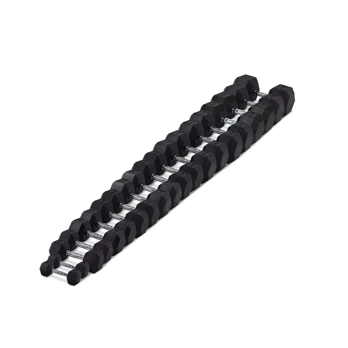 Hexagon Dumbbell Set (Kurzhanteln) 5-40kg (10 Paare) kaufen - HighPowered Kurzhantel Sets - Fitness Onlineshop