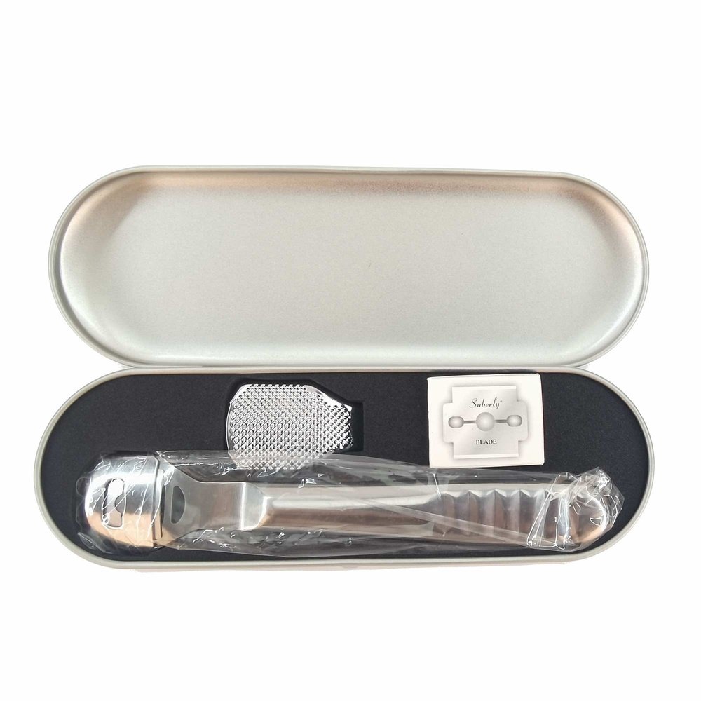 HighPowered Hornhauthobel-Set mit Feile und 10 Ersatzklingen kaufen bei haghpowered.com