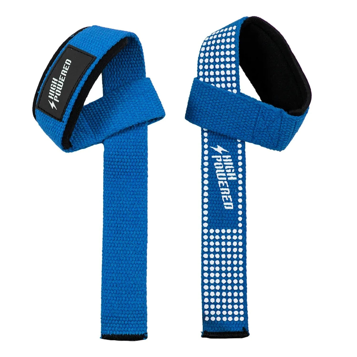 Lifting Straps (Gym Zughilfen) Blau kaufen - HighPowered Zughilfen - Fitness Onlineshop