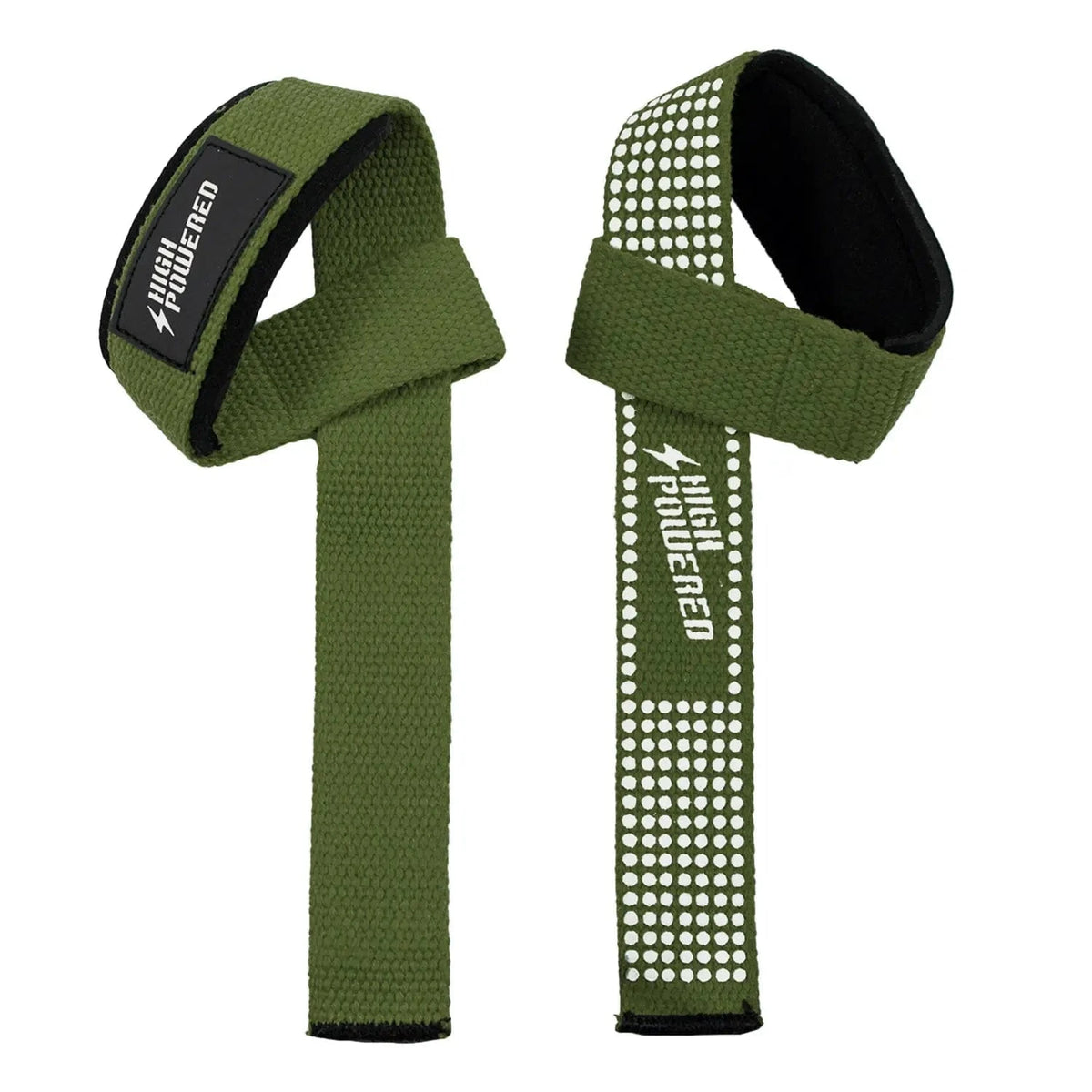 Lifting Straps (Gym Zughilfen) Grün kaufen - HighPowered Zughilfen - Fitness Onlineshop