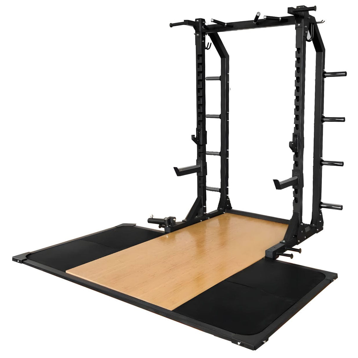 HighPowered Multifunktionales Half Rack mit Weightlifting Plattform kaufen bei haghpowered.com