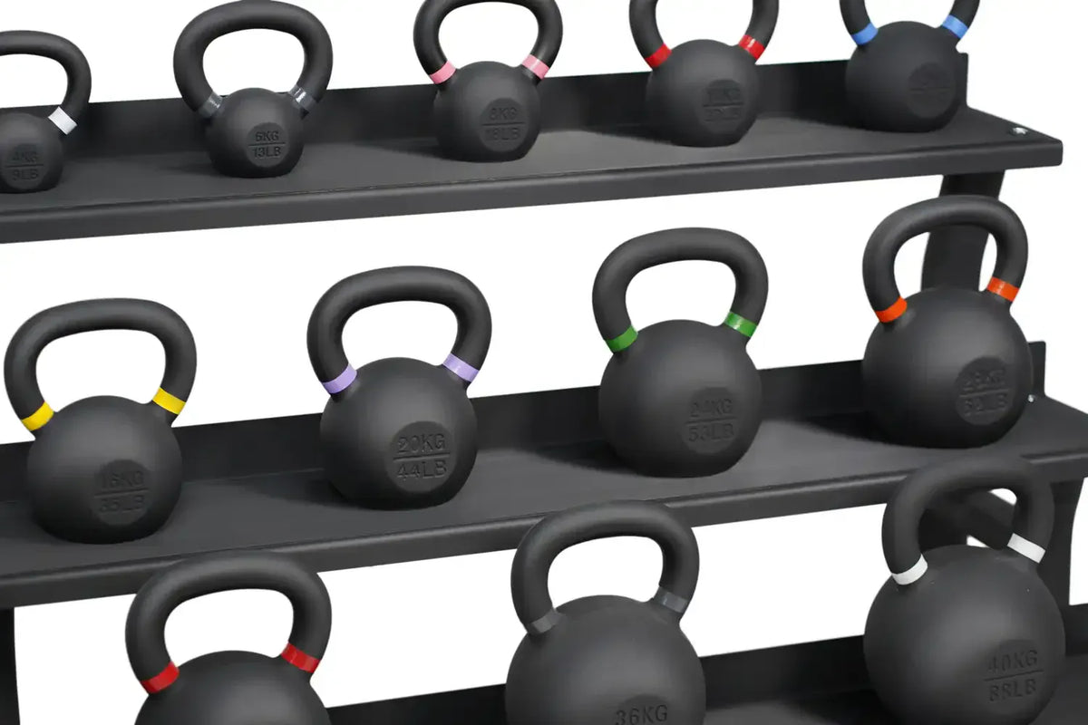 Powder-Coated Kettlebell Set kaufen - HighPowered Kettlebell Sets - Fitness Onlineshop
