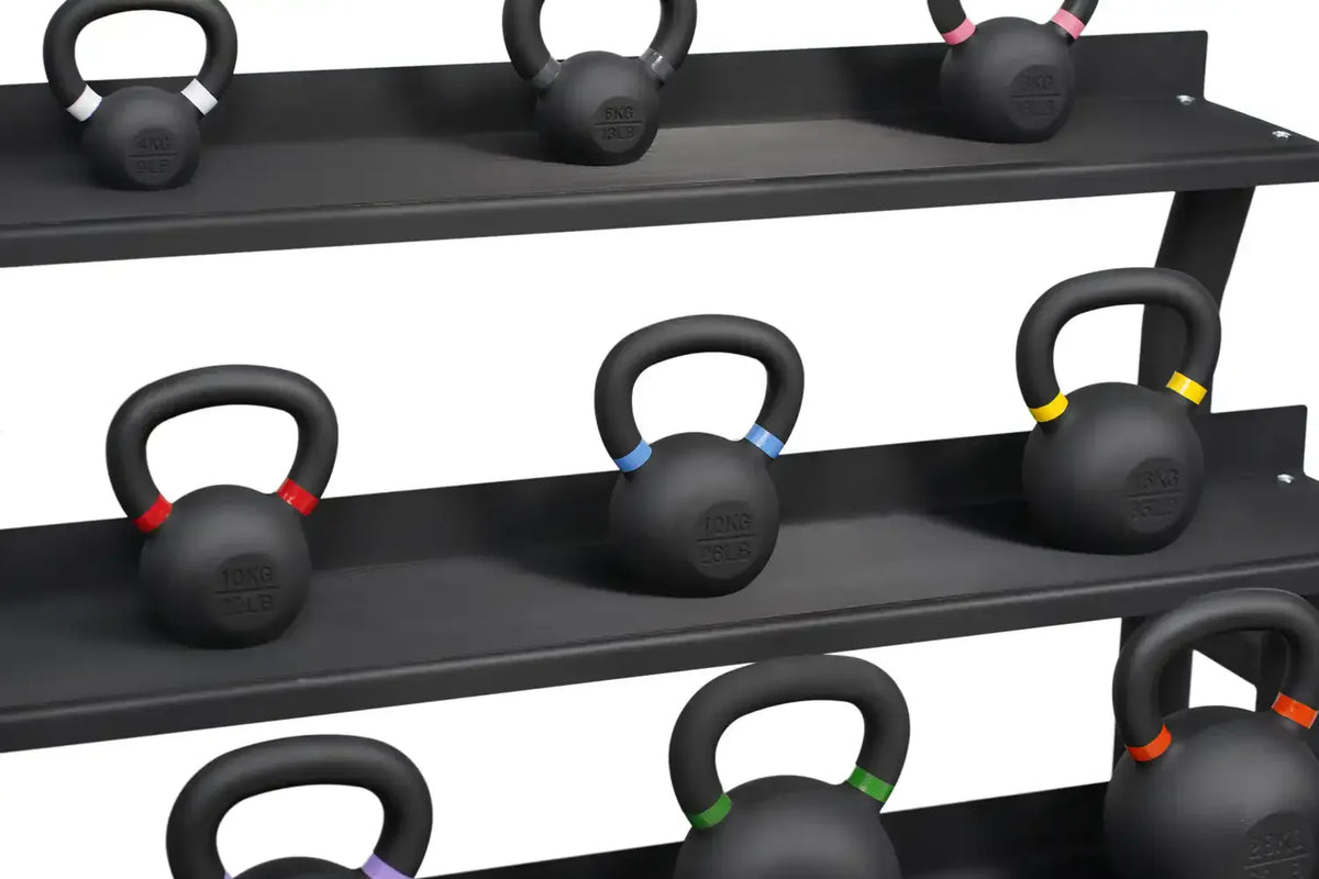 Powder-Coated Kettlebell Set kaufen - HighPowered Kettlebell Sets - Fitness Onlineshop