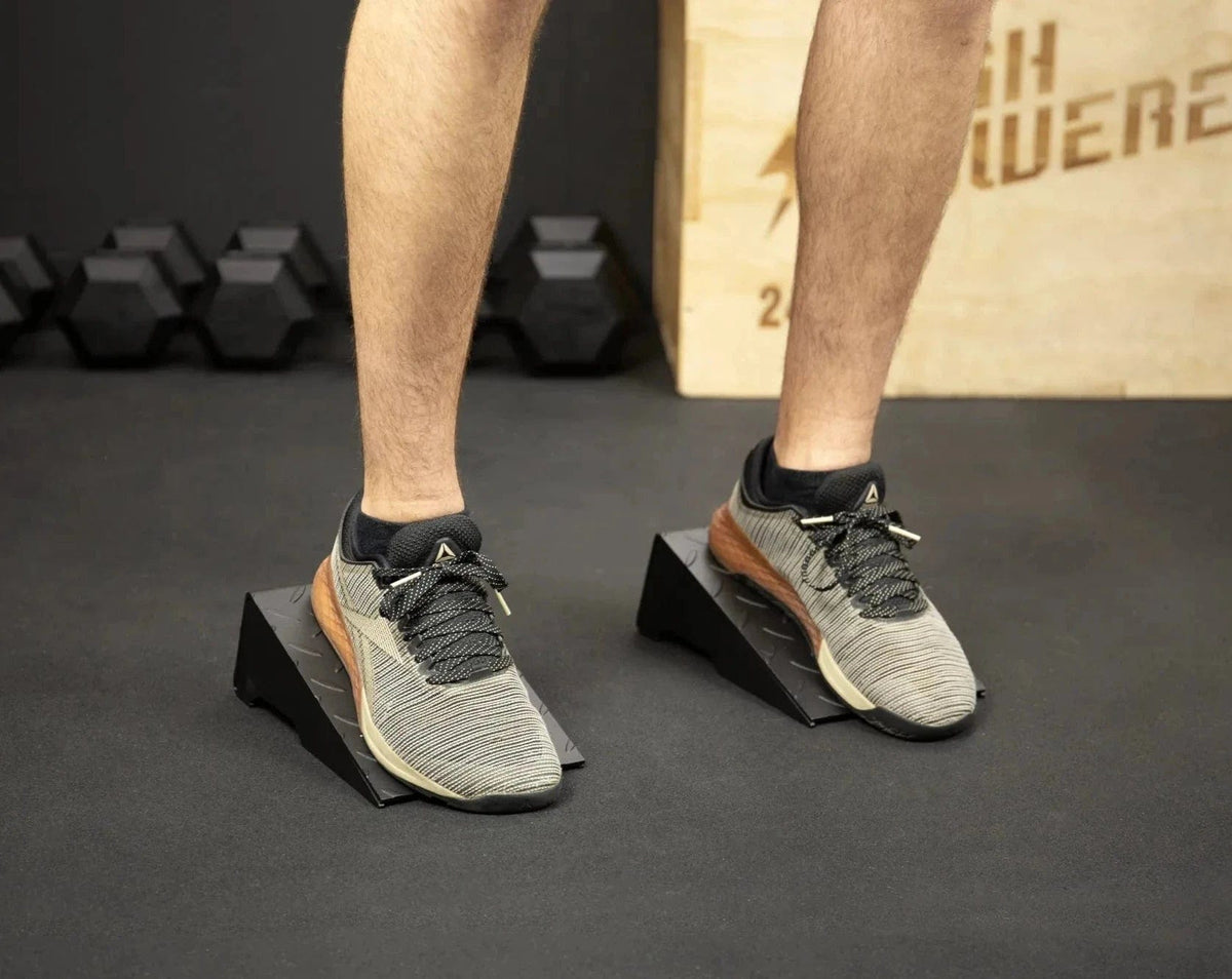 Steel Squat Wedges (Paar) kaufen - HighPowered Slant Boards - Fitness Onlineshop