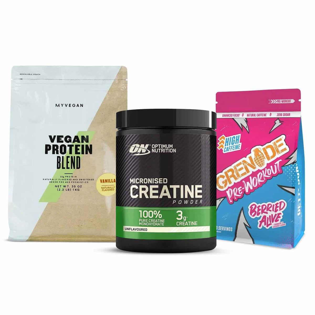 HighPowered Vegan Strength Pack Vanilla Berried Alive kaufen bei haghpowered.com