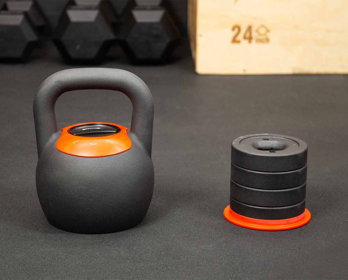 Verstellbare Kettlebell (Powder-Coated) kaufen - HighPowered Kettlebells - Fitness Onlineshop