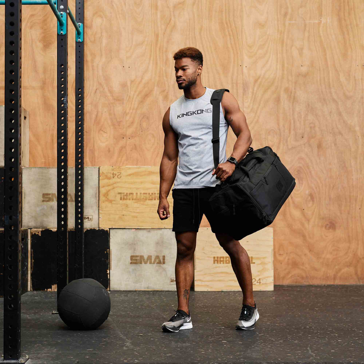 King Kong Bags King Kong CORE35 Dufflebag (35L) Schwarz kaufen bei haghpowered.com