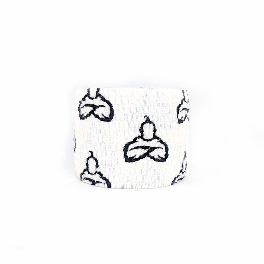 LiftGenie Weightlifting Plus+ Thumb Tape (Gewichtheberband) Weiss kaufen bei haghpowered.com