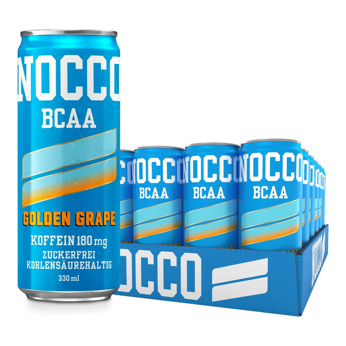 NOCCO Energiedrink BCAA 24 x 330 ml / Golden Grape Del Sol kaufen - NOCCO Energiedrinks - Fitness Onlineshop