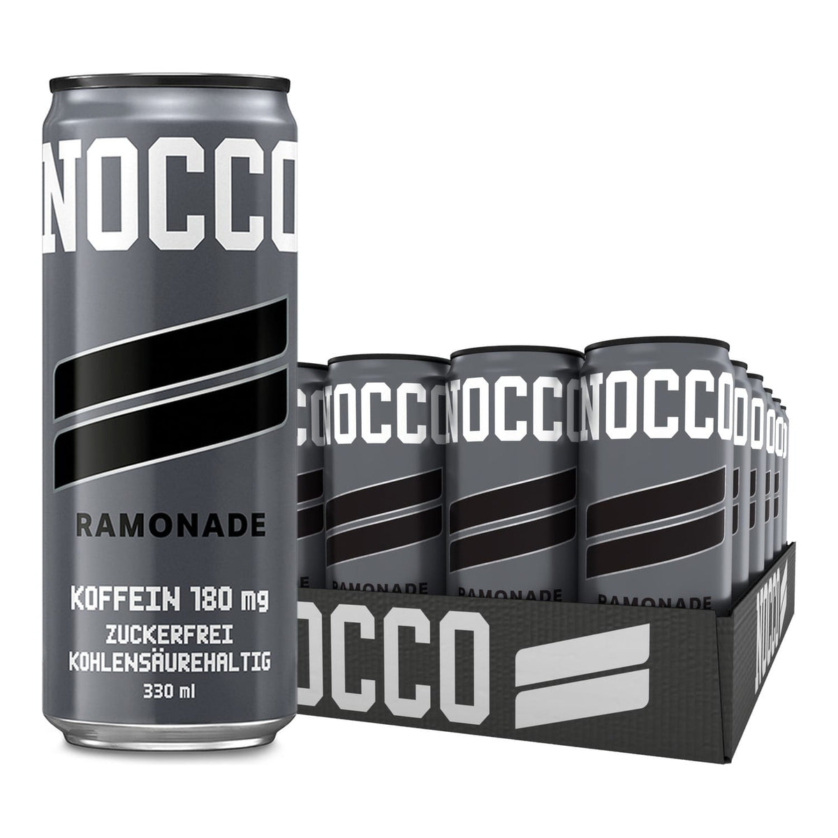 NOCCO Energiedrink Focus Ramonade / 24 x 330 ml kaufen - NOCCO Energiedrinks - Fitness Onlineshop