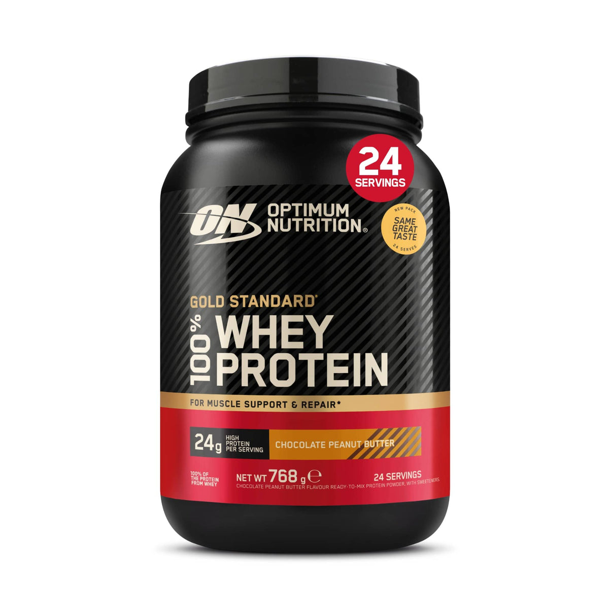 Gold Standard 100% Whey Protein Chocolate Peanut Butter / 780 g kaufen - Optimum Nutrition Whey Proteinpulver - Fitness Onlineshop
