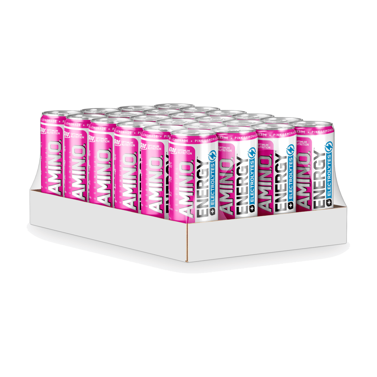Optimum Nutrition Amino Energy + Electrolyte RTD 24 x 250 ml / Pink Lemonade kaufen - Optimum Nutrition BCAA Fertigdrinks - Fitness Onlineshop