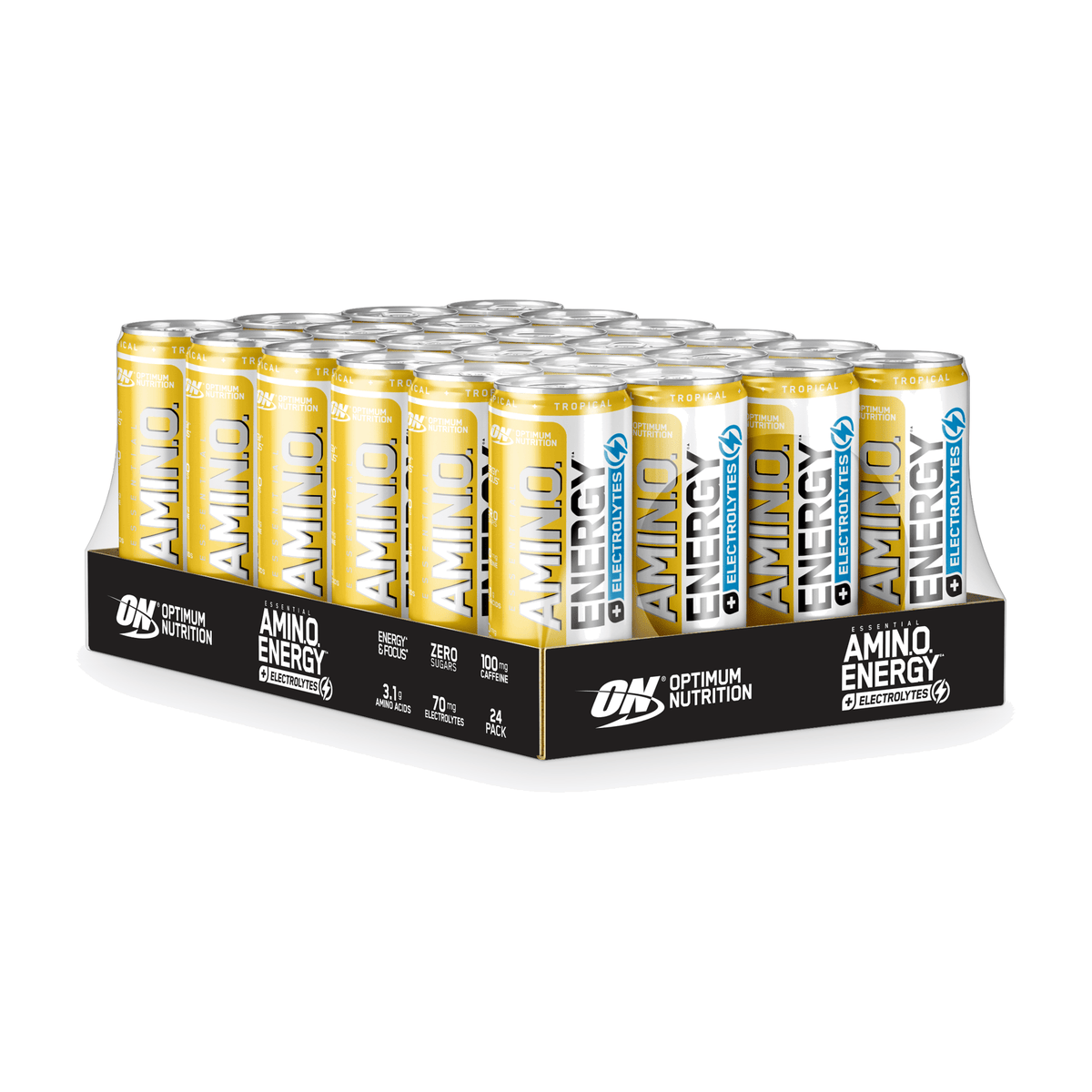 Optimum Nutrition Amino Energy + Electrolyte RTD 24 x 250 ml / Tropical kaufen - Optimum Nutrition BCAA Fertigdrinks - Fitness Onlineshop