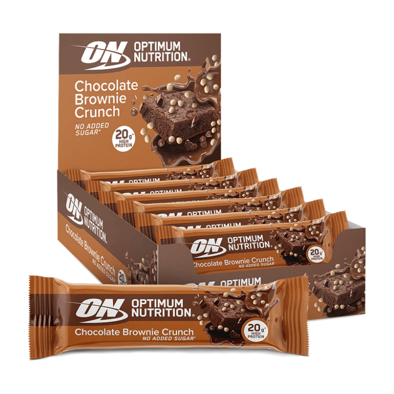 Optimum Nutrition Crunch Bar 10 x 65 g / Choc Brownie kaufen - Optimum Nutrition Proteinriegel - Fitness Onlineshop