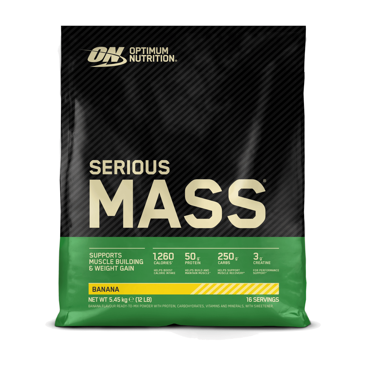 Optimum Nutrition Serious Mass 5.45 kg / Banana kaufen - Optimum Nutrition Weightgainer - Fitness Onlineshop