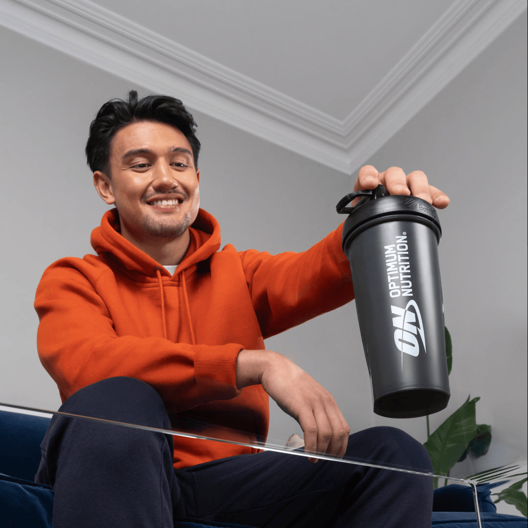 Optimum Nutrition Smartshake Reforce Steel Shaker (900 ml) Black kaufen - Optimum Nutrition Shaker - Fitness Onlineshop