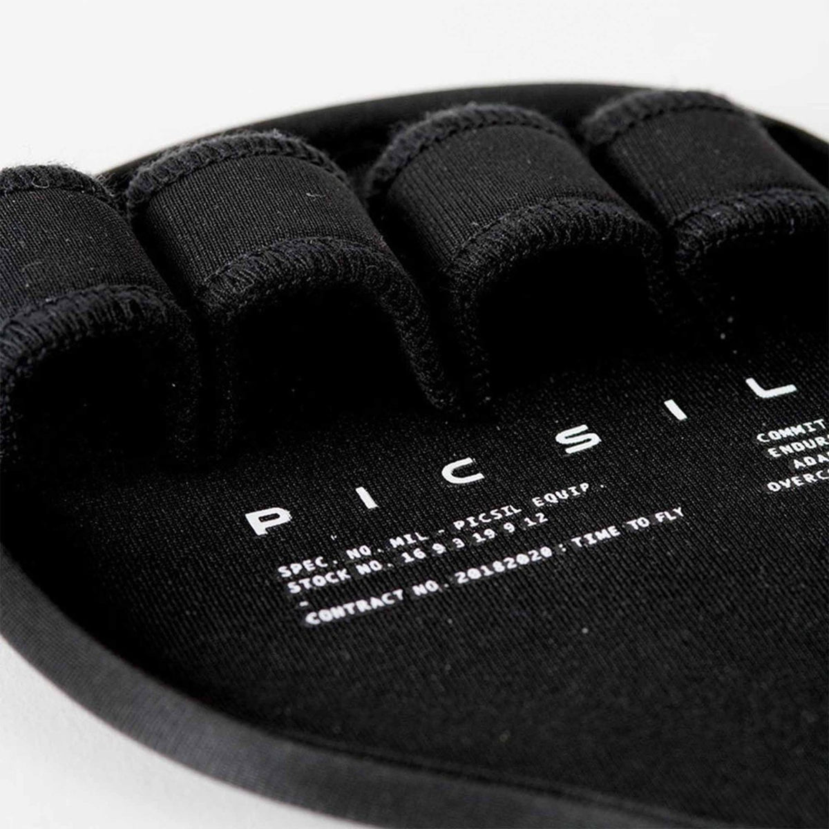 PicSil Gym Pads (Neopren Grips 4-Loch) Schwarz-Gelb kaufen bei haghpowered.com