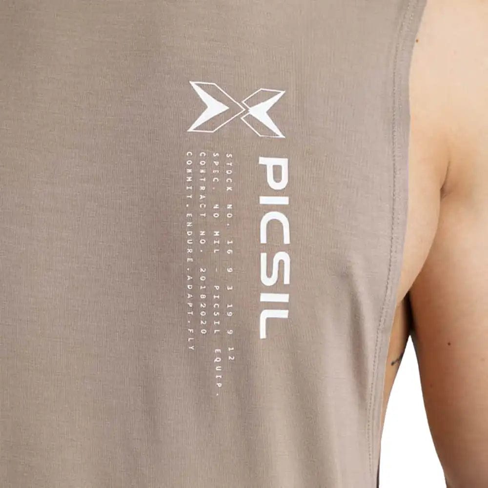 PicSil Herren Sport Tank Top (Core) Beige kaufen bei haghpowered.com