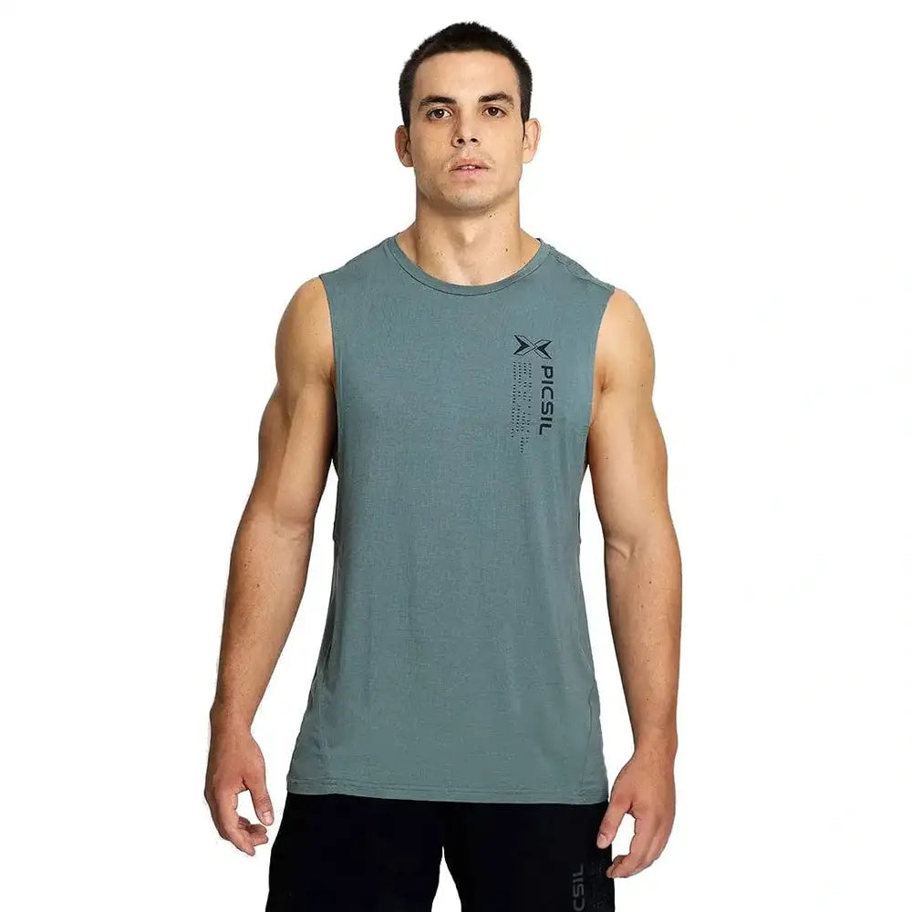 PicSil Herren Sport Tank Top (Core) Grün kaufen bei haghpowered.com