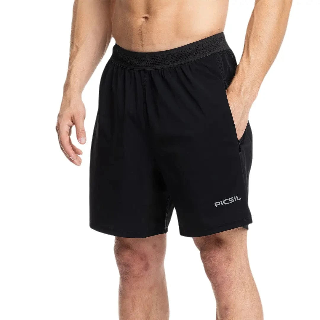 Herren Training Shorts Premium Schwarz / S kaufen - PicSil Unterteile Herren - Fitness Onlineshop