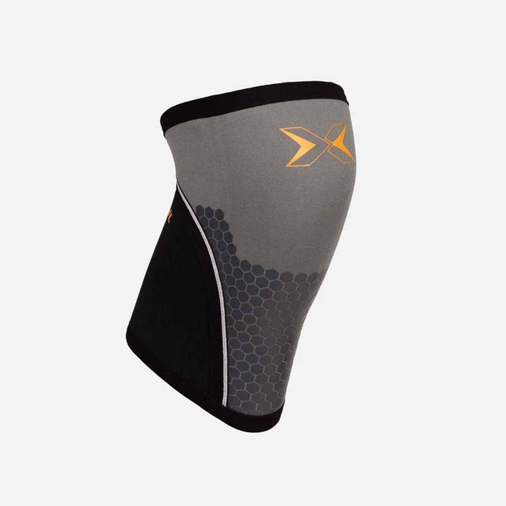 PicSil Hex Tech Knee Sleeves 5mm (Kniebandagen Paar) Grau kaufen bei haghpowered.com