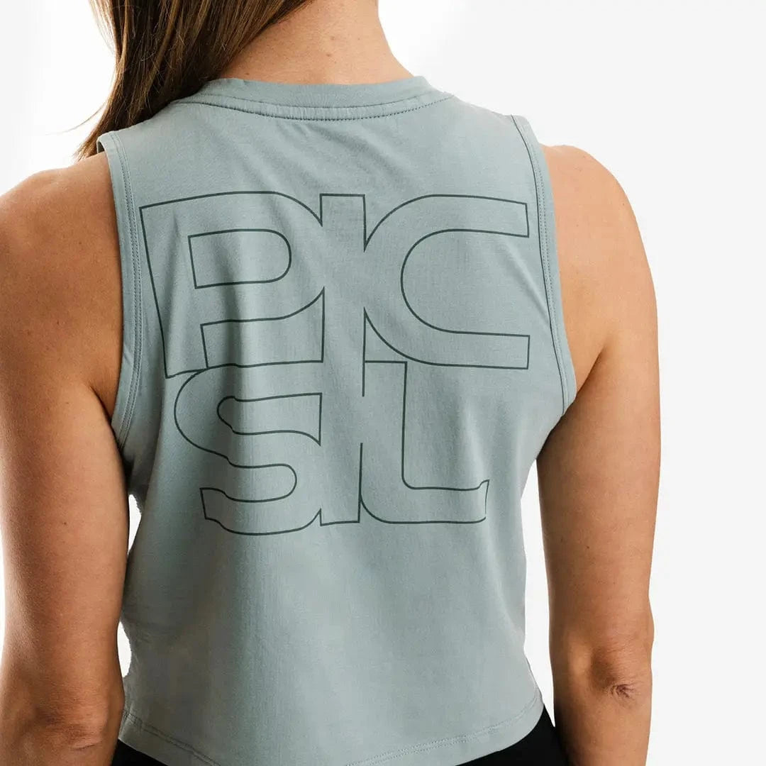 Sportliches Damen-Crop-Top kaufen - PicSil Oberteile Damen - Fitness Onlineshop