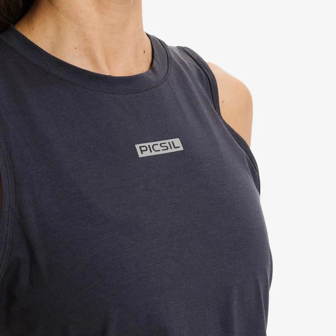 Sportliches Damen-Crop-Top kaufen - PicSil Oberteile Damen - Fitness Onlineshop