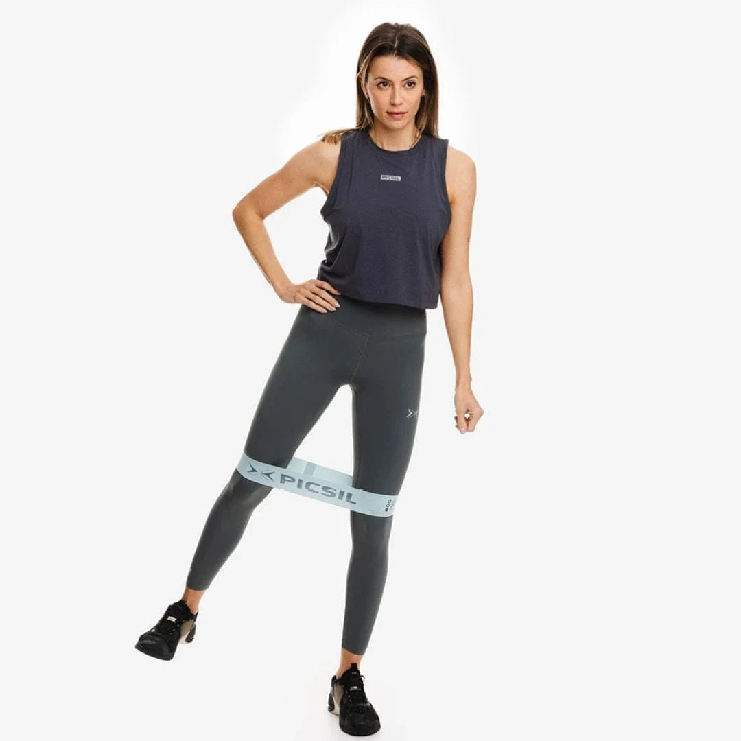 Sportliches Damen-Crop-Top kaufen - PicSil Oberteile Damen - Fitness Onlineshop