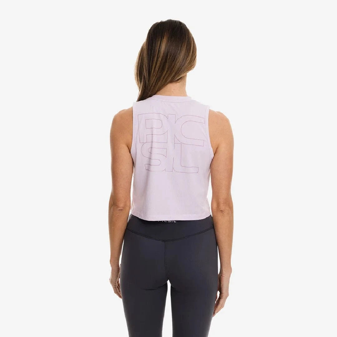Sportliches Damen-Crop-Top kaufen - PicSil Oberteile Damen - Fitness Onlineshop