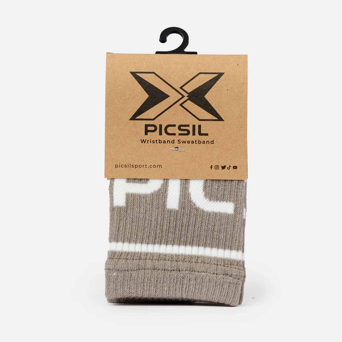 PicSil Wrist Bands (Schweissbänder) Taupe kaufen bei haghpowered.com