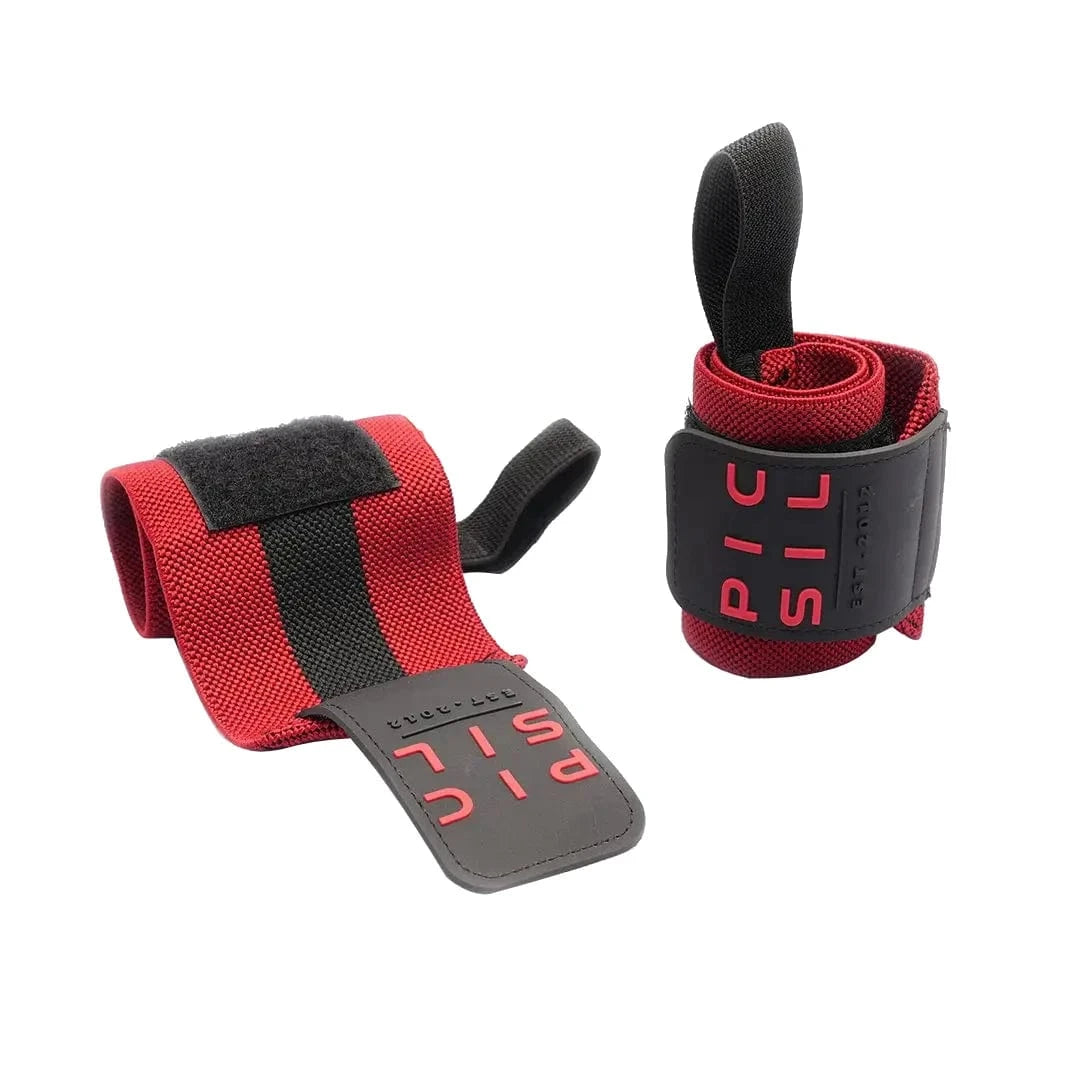 Wrist Wraps (Handgelenkbandagen) Rot kaufen - PicSil Handgelenkbandagen - Fitness Onlineshop