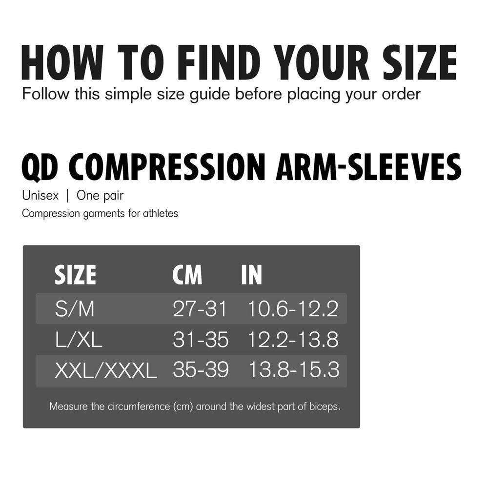 Rehband QD Compression Arm Sleeves (Armstulpen) XXL XXXL kaufen bei haghpowered.com