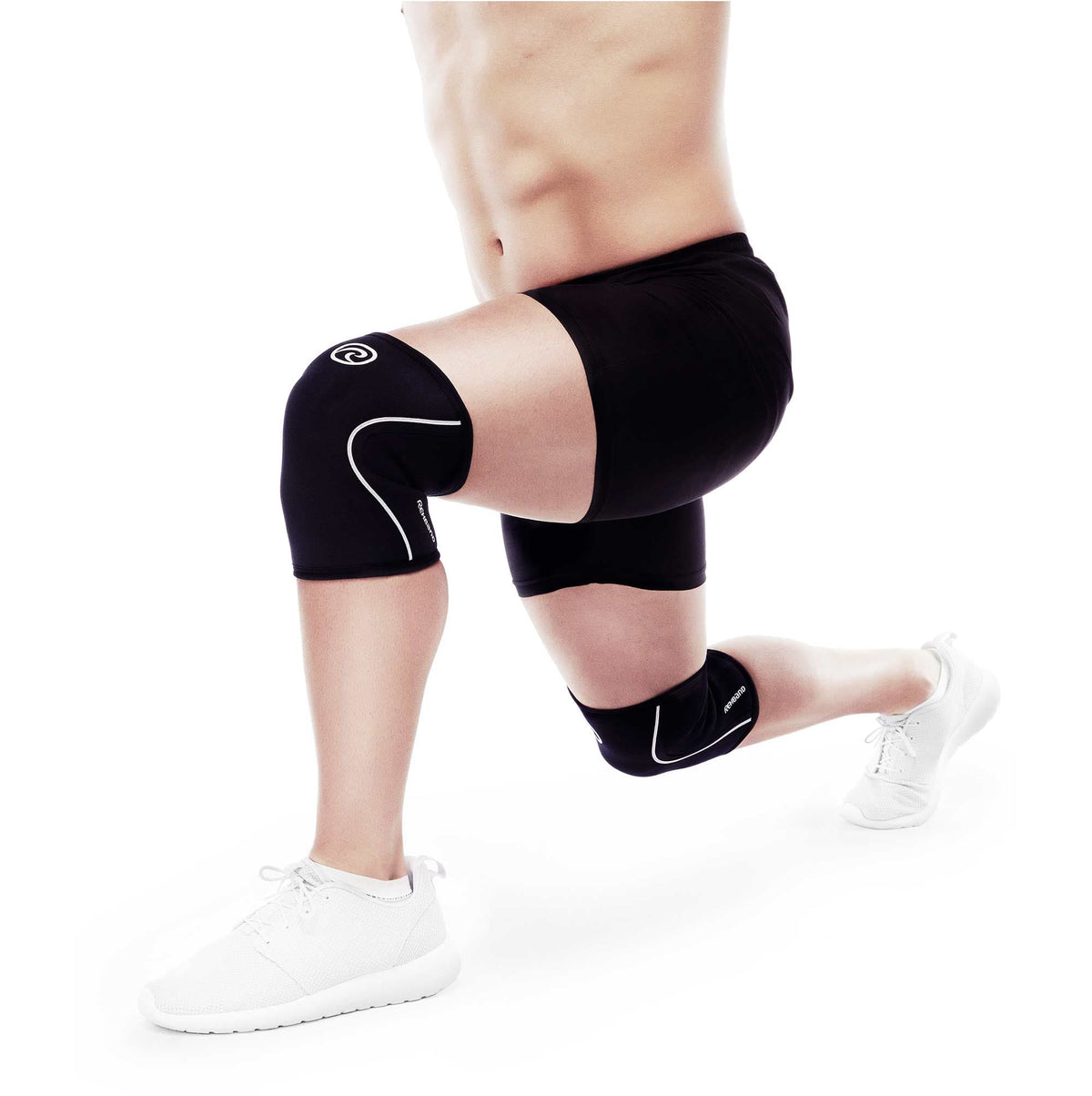 Rehband RX Knee Sleeve 5 mm (Kniebandage) Schwarz kaufen bei haghpowered.com