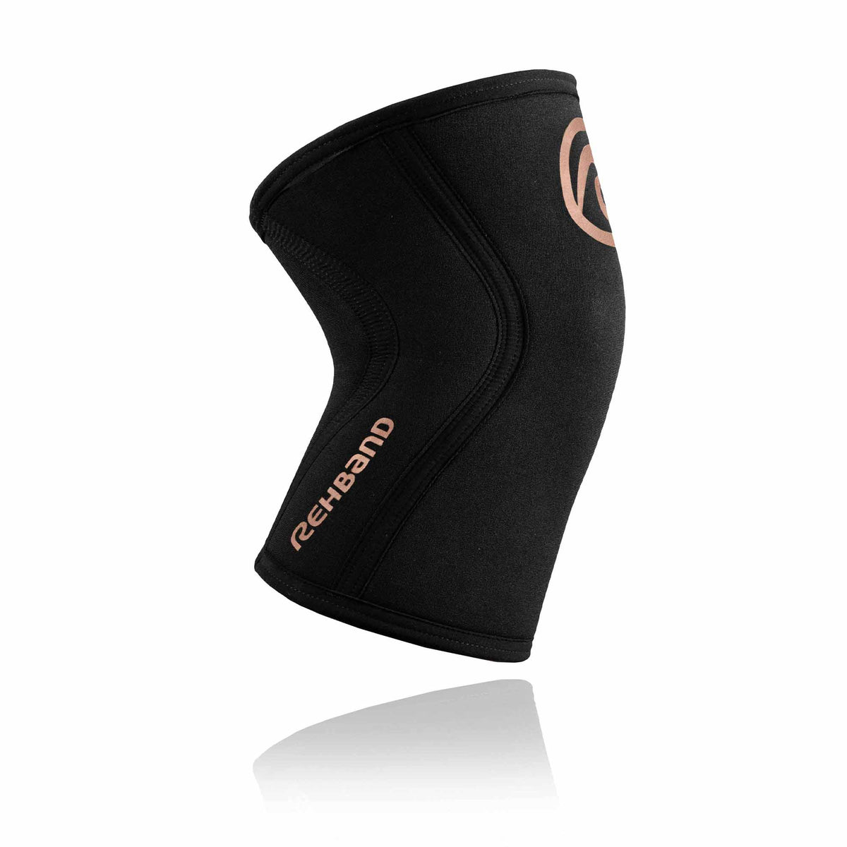 Rehband RX Knee Sleeve 5 mm (Kniebandage) Bronze-Schwarz kaufen bei haghpowered.com