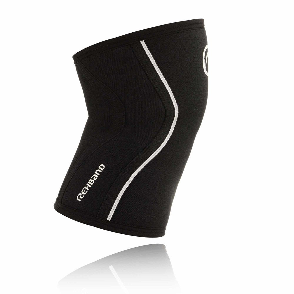 Rehband RX Knee Sleeve 7 mm (Kniebandage) Schwarz kaufen bei haghpowered.com