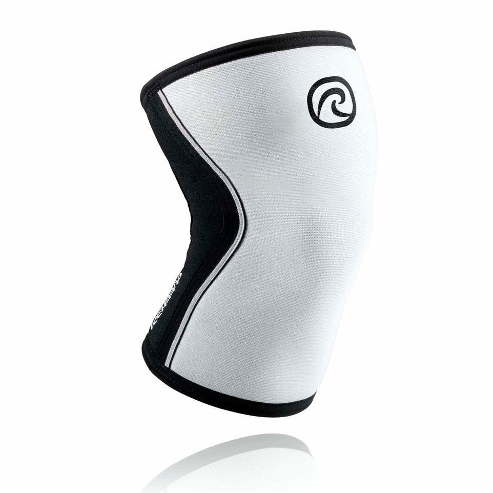 Rehband RX Knee Sleeve 7 mm (Kniebandage) Weiss kaufen bei haghpowered.com