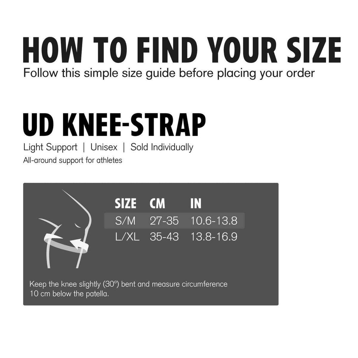 Rehband UD Knee Strap (Knieband) kaufen bei haghpowered.com