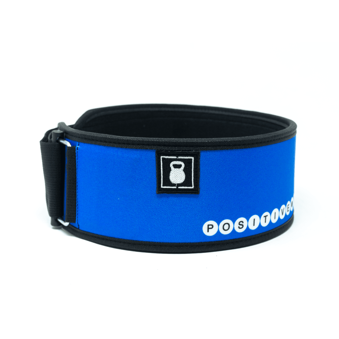 Positive Vibes by Alexis Raptis 4" Weightlifting Belt kaufen - RK Industries Official Lifting Belts of USAW - Fitness Onlineshop