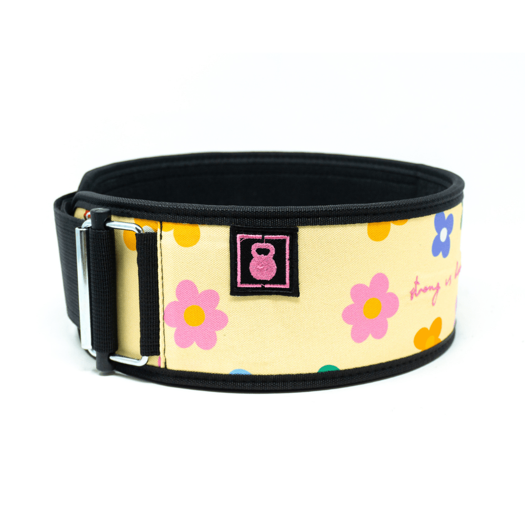 Strong Is Beautiful by Aimee Cringle 4" Weightlifting Belt kaufen - RK Industries Official Lifting Belts of USAW - Fitness Onlineshop
