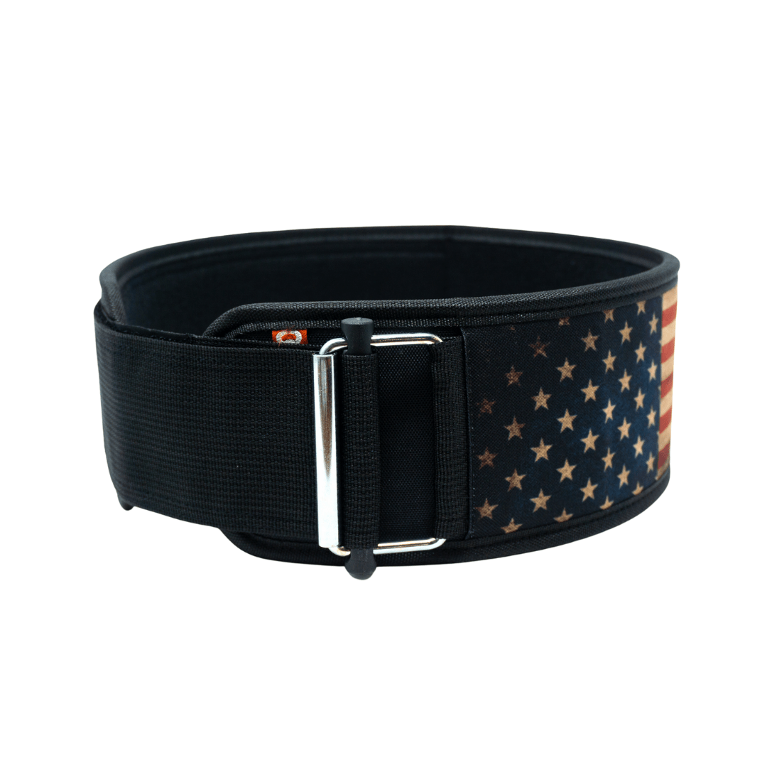 Unapologetically American 4" Weightlifting Belt kaufen - RK Industries Official Lifting Belts of USAW - Fitness Onlineshop