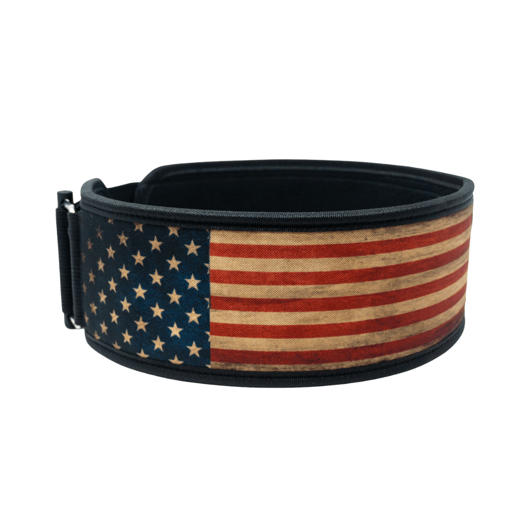 Unapologetically American 4" Weightlifting Belt kaufen - RK Industries Official Lifting Belts of USAW - Fitness Onlineshop