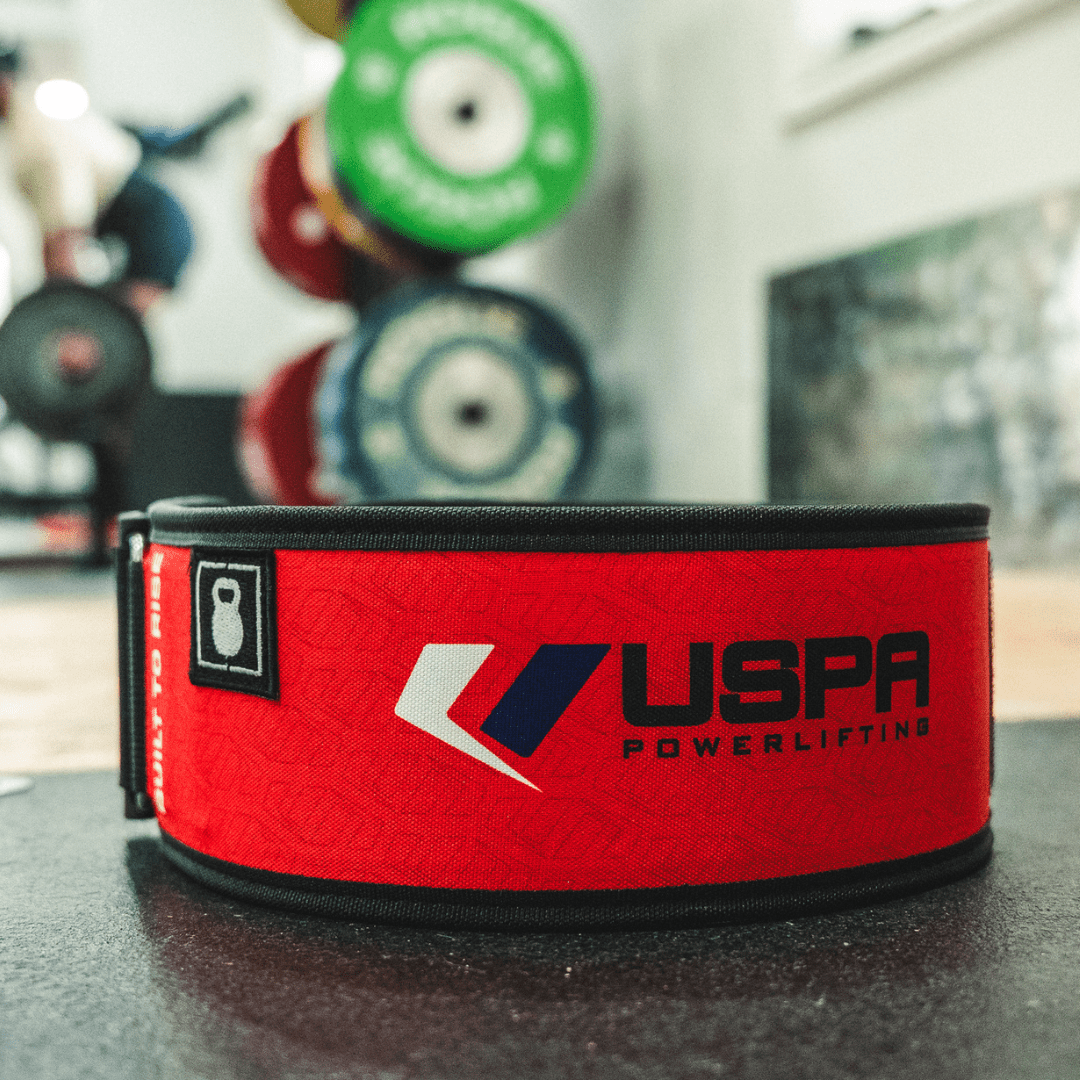 USPA 4" Weightlifting Belt kaufen - RK Industries Official Lifting Belts of USAW - Fitness Onlineshop