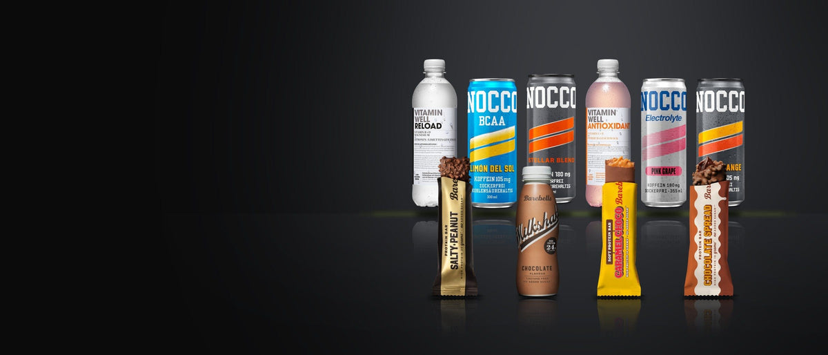 NOCCO, Barebells und Vitamin Well