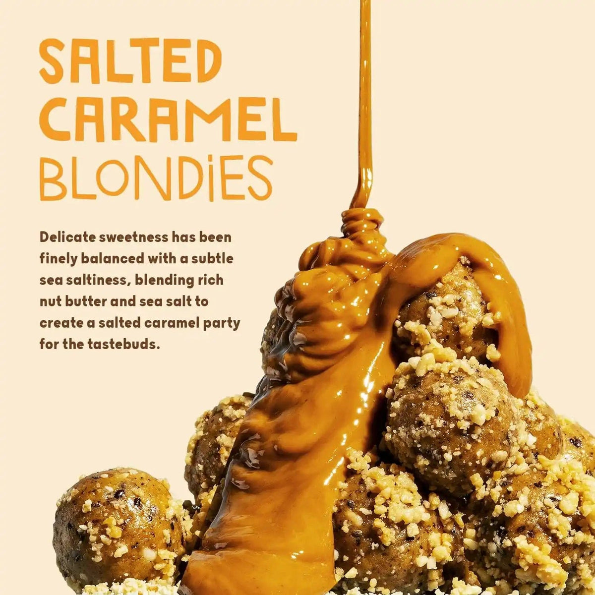 The Protein Ball Co Keto Ball Snack 25 g Salted Caramel Blondies kaufen bei haghpowered.com