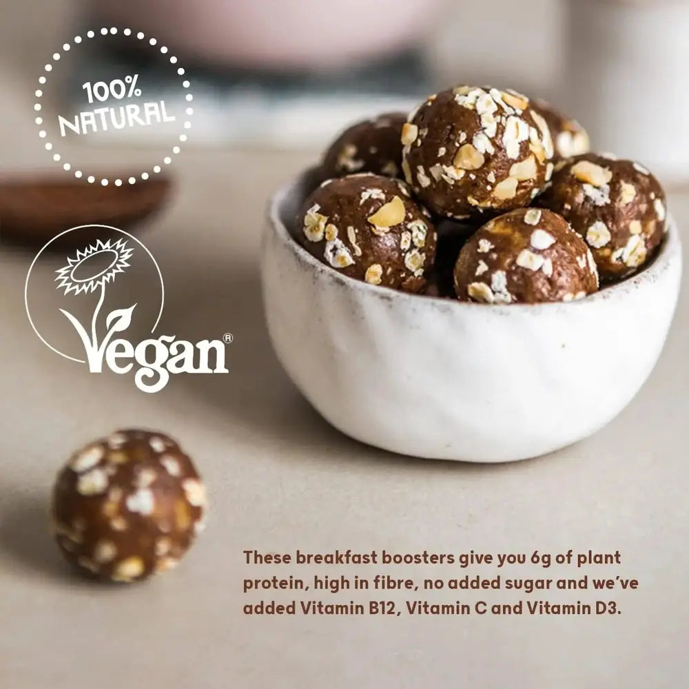 The Protein Ball Co Protein + Vitamin Balls (Breakfast To-Go) 10 x 45 g Coffee Oat Muffin kaufen bei haghpowered.com