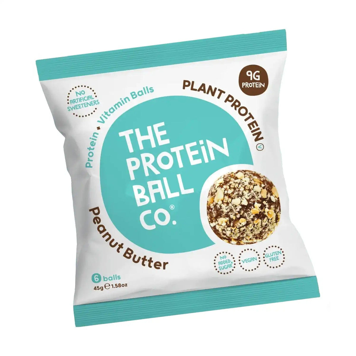 The Protein Ball Co Vegan Protein Balls 45 g Peanut Butter kaufen bei haghpowered.com