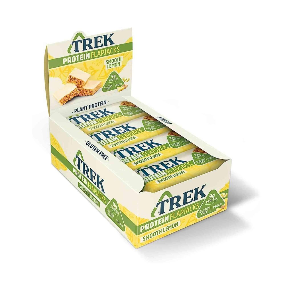 TREK TREK Protein Flapjack 16 x 50 g Smooth Lemon kaufen bei haghpowered.com