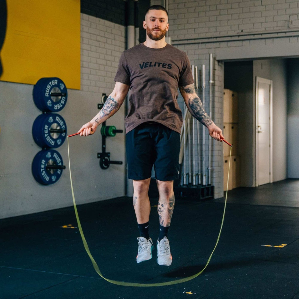 Velites Fire 2.0 Jump Rope (Trainingsspringseil) Rot kaufen bei haghpowered.com