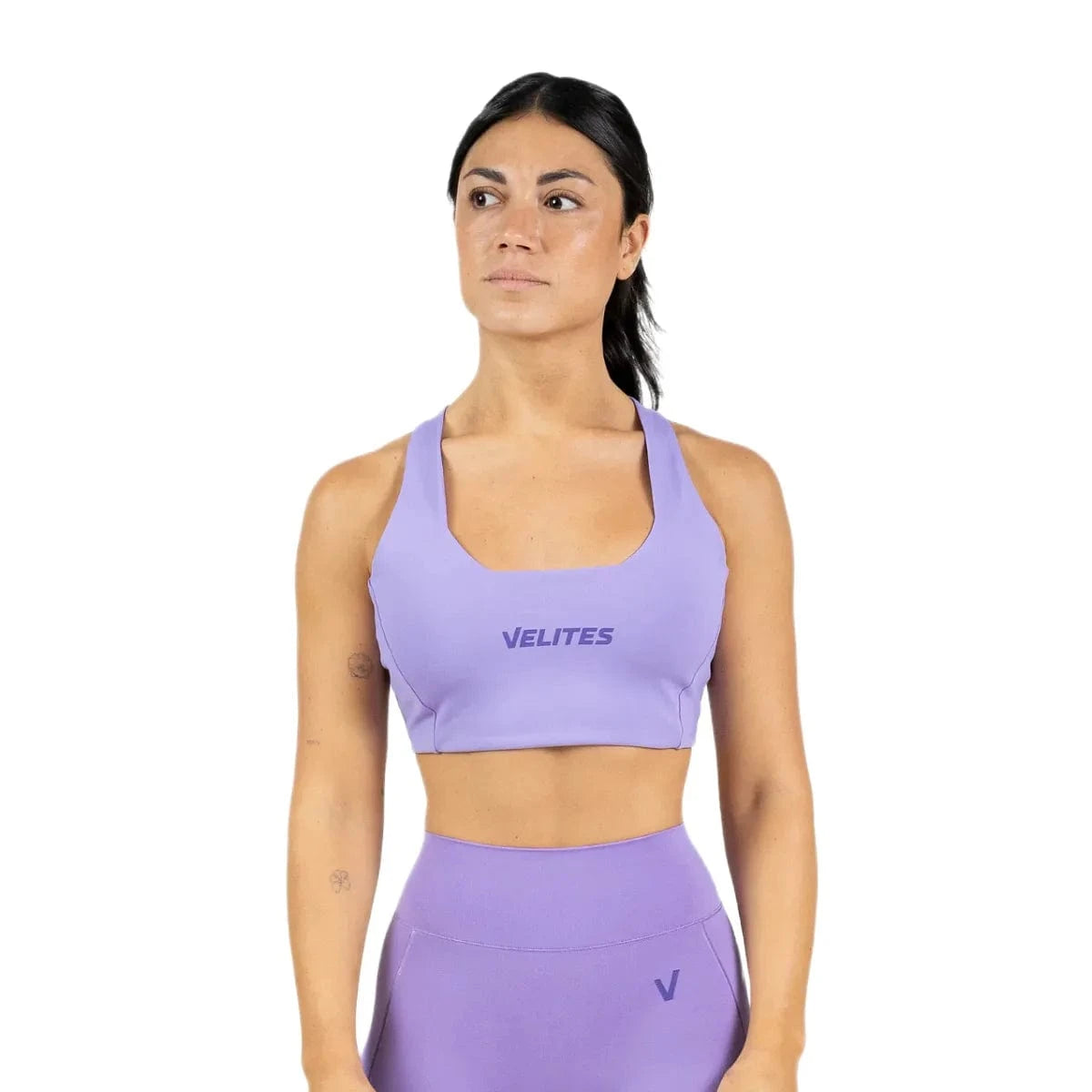 Holo Bra low Neck Lila / S kaufen - Velites Oberteile Damen - Fitness Onlineshop