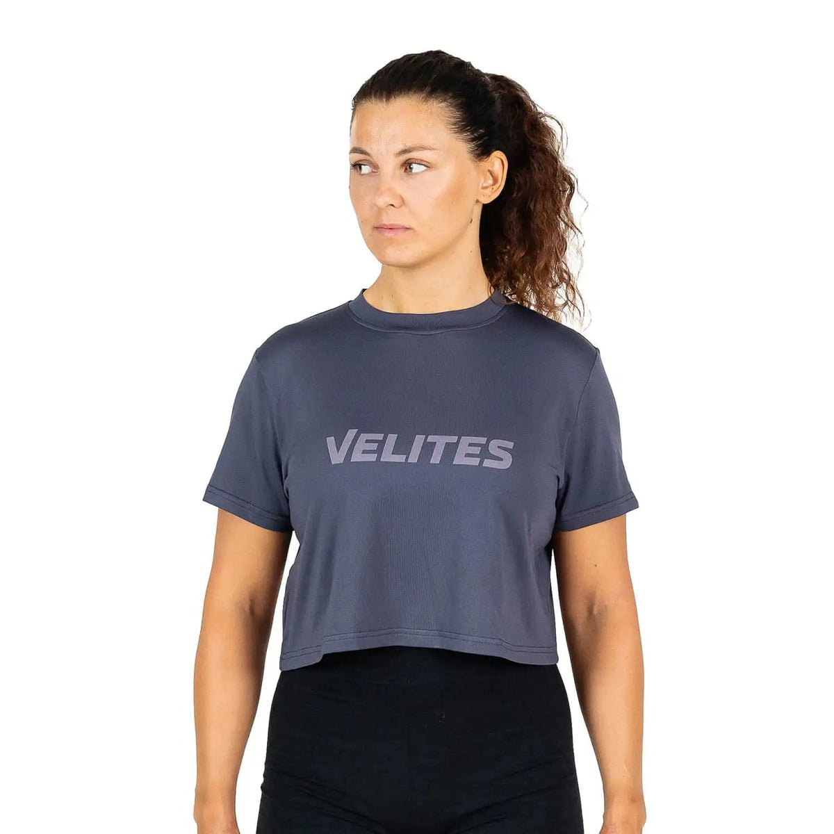 Velites Holo Crop Dunkelgrau kaufen bei haghpowered.com